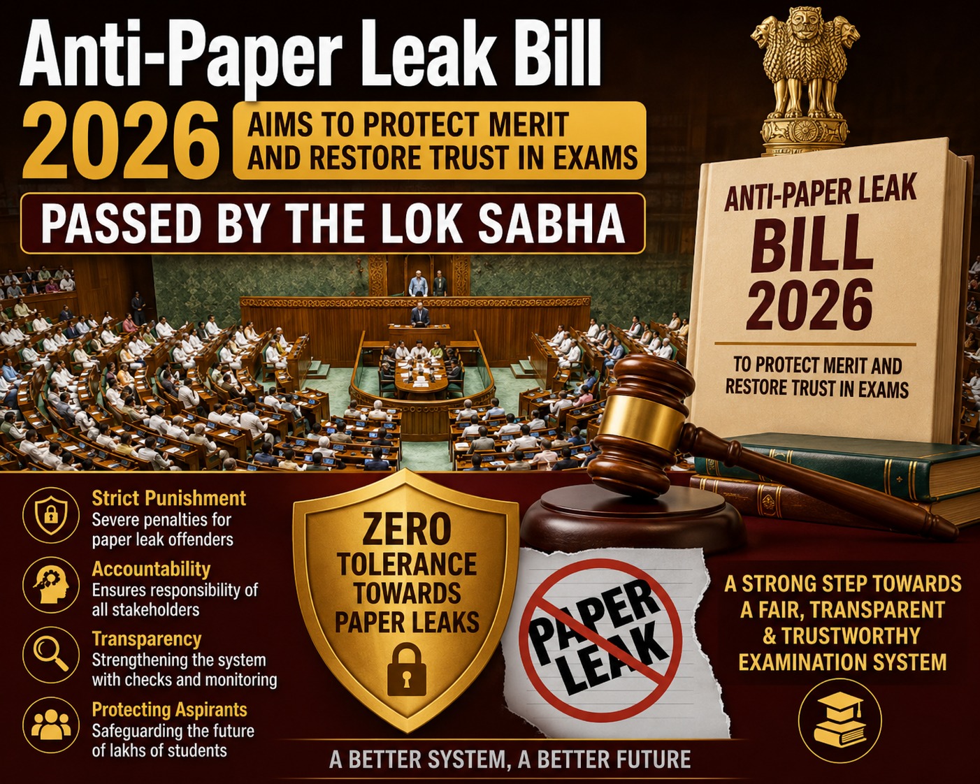 A Fairer Future for Students: How the Anti-Paper Leak Bill 2026 Aims to Protect Merit and Restore Trust in Exams